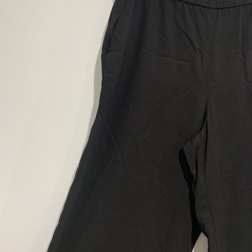 Eileen Fisher Women Size XL/TG Loose Fit Black Pants - Picture 2 of 7